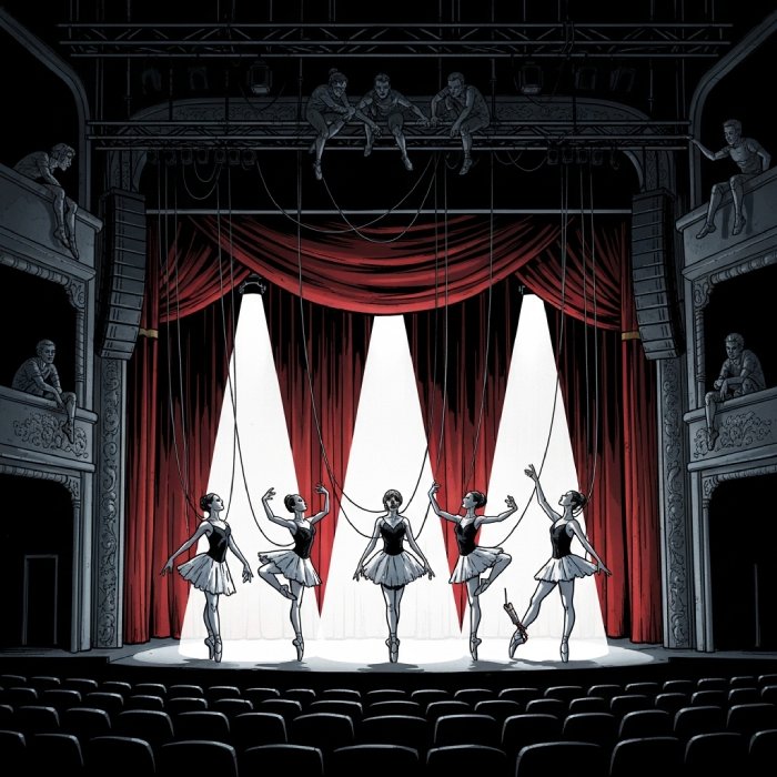 Dress Rehearsal - Psychological Paranormal Mystery Story Cover Art